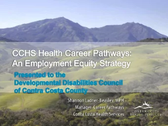 Equity  as  shared  power  Who  Ar  e  We ?   4,400 employees   Coverage and care of 200,000