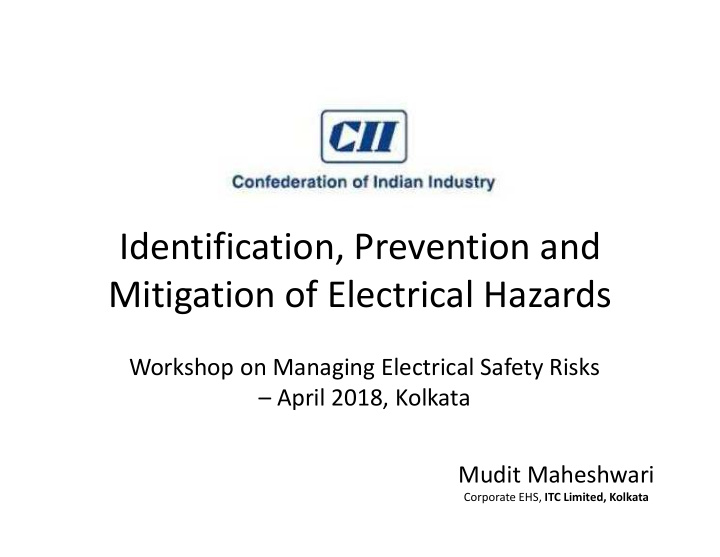 identification prevention and mitigation of electrical