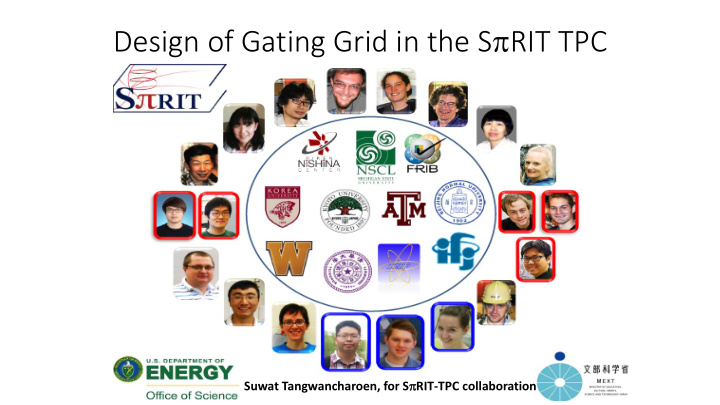 design of gating grid in the s p rit tpc