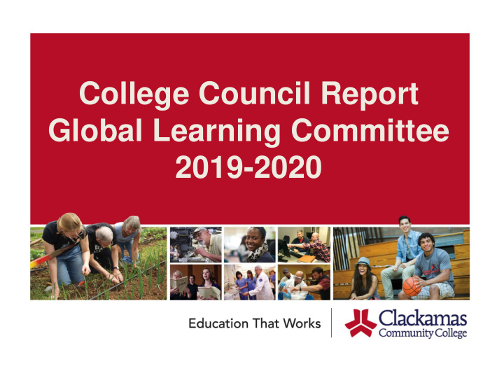 college council report