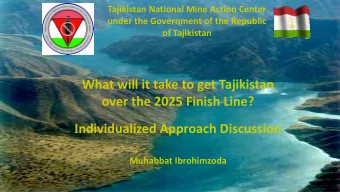 Individualized Approach Discussion  Muhabbat Ibrohimzoda  1  Achievements during the previous