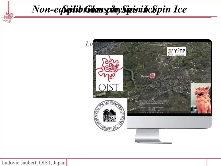 non equilibrium physics in spin ice spin glass in spin ice