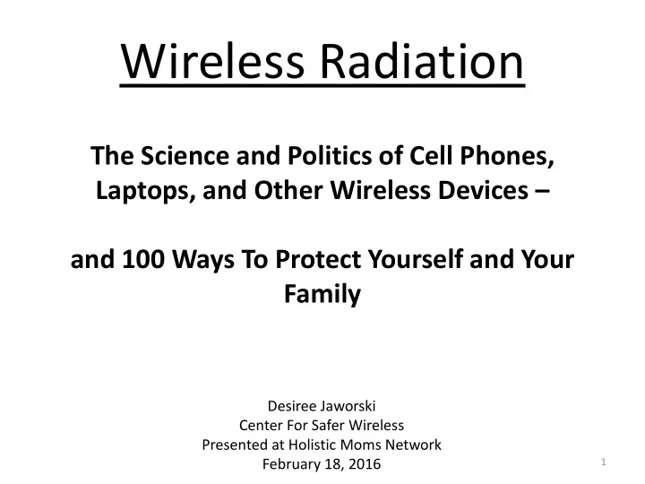 wireless radiation