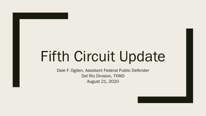 fifth circuit update