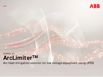 Index  Internal arc faults  Ultra-fast eart hing switch (UFES) ArcLimiter TM  Slide 2  April 19,