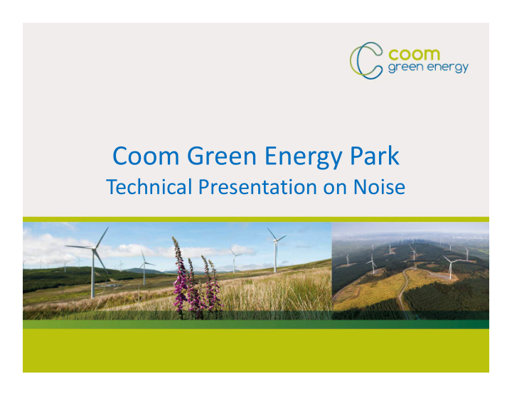 coom green energy park