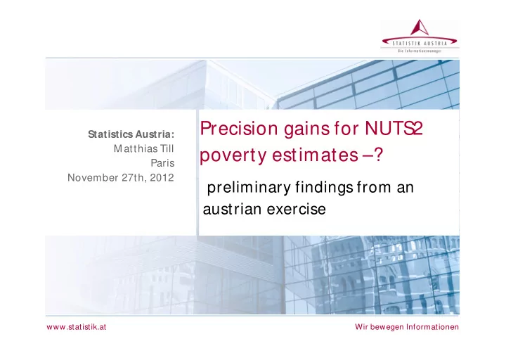 precision gains for nuts2