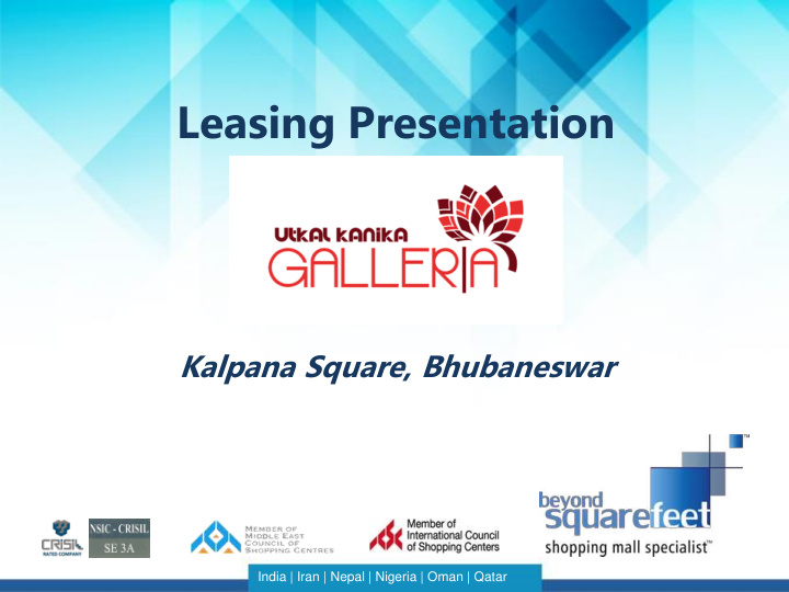 leasing presentation kalpana square bhubaneswar india