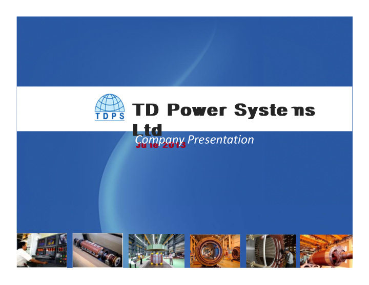 td power systems ltd