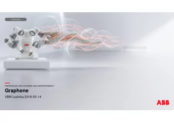 FREDRIK SAHLN, ANNA ANDERS  SON, ABB CORPORATE RES  EARCH  Graphene  VBIK Ludvika 2018-05-14