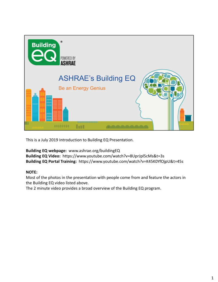 ashrae s building eq