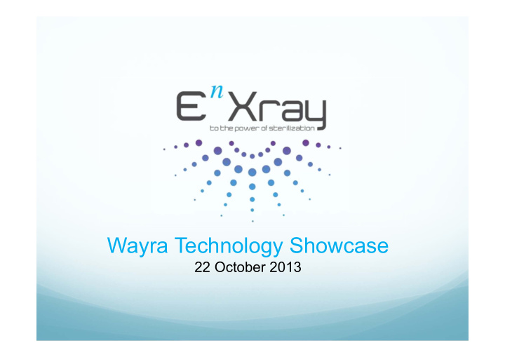 wayra technology showcase