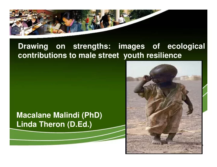 drawing on strengths images of ecological contributions