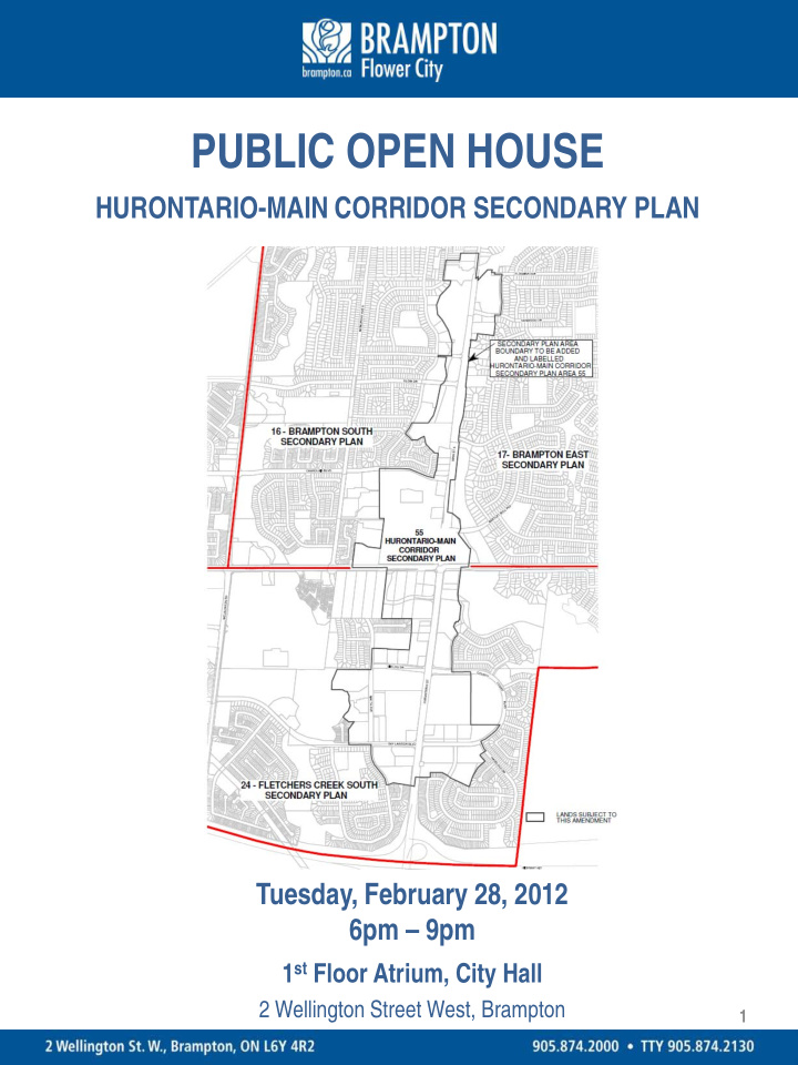 public open house