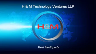 H &amp; M Te  H &amp; M Technology  chnology Ve  Ventures  ntures LL  LLP  Tr  Trus  ust  t th  the