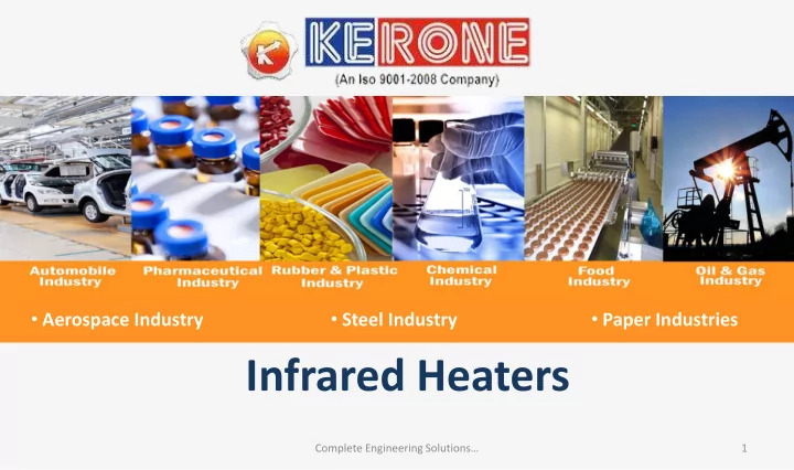infrared heaters