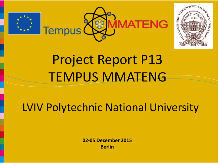 project report p13