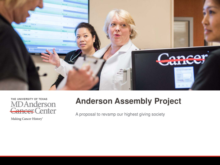 anderson assembly project