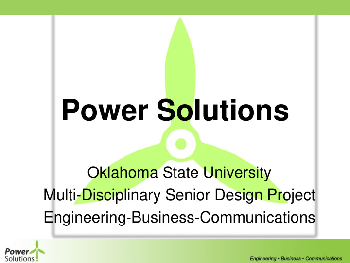 power solutions