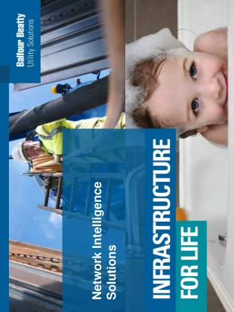 Network Intelligence  Solutions  Context  The water sector is facing a host of pressures:
