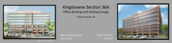 Kingstowne Section 36A  Office Building with Parking Garage  Fairfax County, VA  James Chavanic