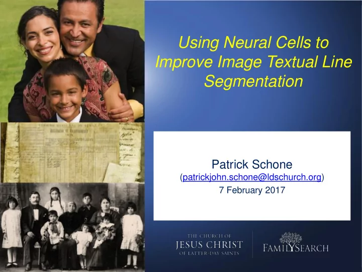 using neural cells to