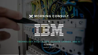 T E C H N O L O G Y R E G U L AT I O N ,  C L I M AT E  C H A N G E ,  A N D  A I  Survey Results