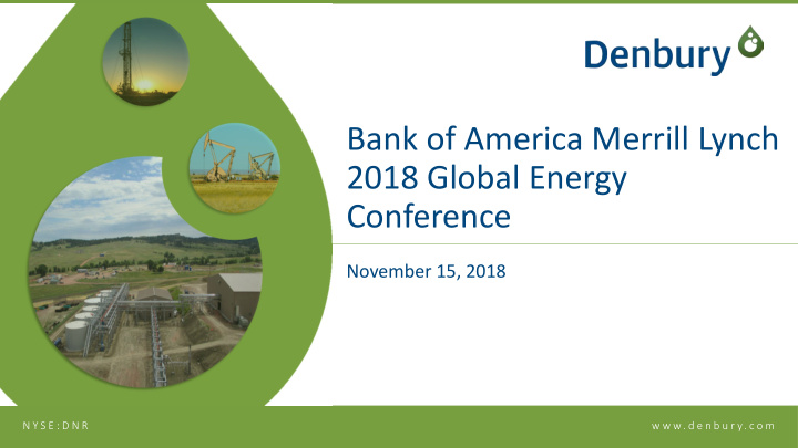 bank of america merrill lynch 2018 global energy