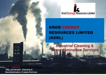 Management and Industrial Cleaning services  that eliminate clients exposure and protect the