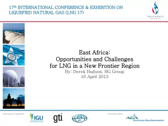 Eas  ast Afri  frica:  :  Opportunities an  and  d Chal  allenges  &lt;Title of Presentation&gt;