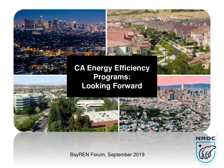 ca energy efficiency
