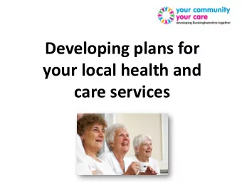 care services  Welcome  Housekeeping  Fire exits and facilities  Please silence your mobile