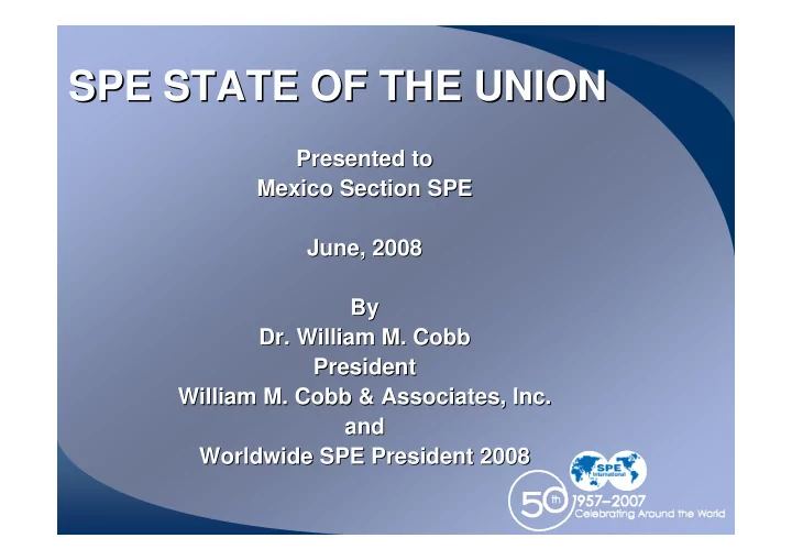 spe state of the union spe state of the union