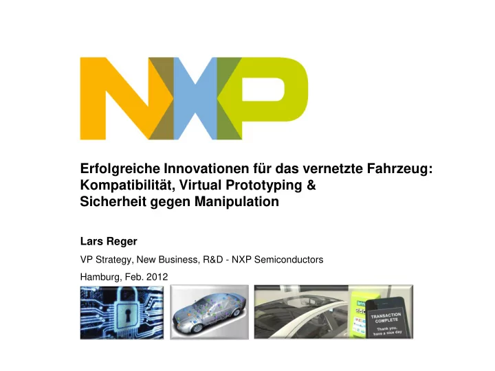 erfolgreiche innovationen f r das vernetzte fahrzeug