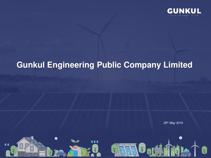 gunkul engineering public company limited