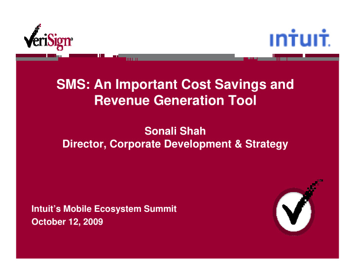 sms an important cost savings and revenue generation tool