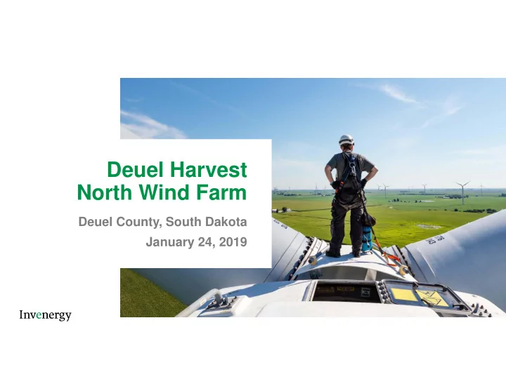 deuel harvest north wind farm
