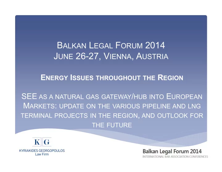 b alkan l egal f orum 2014