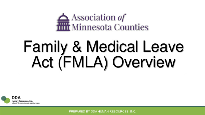 family medical leave act fmla overview