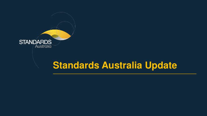 standards australia update
