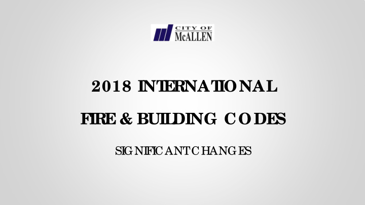 2018 int e rnat ional f ire buil ding code s