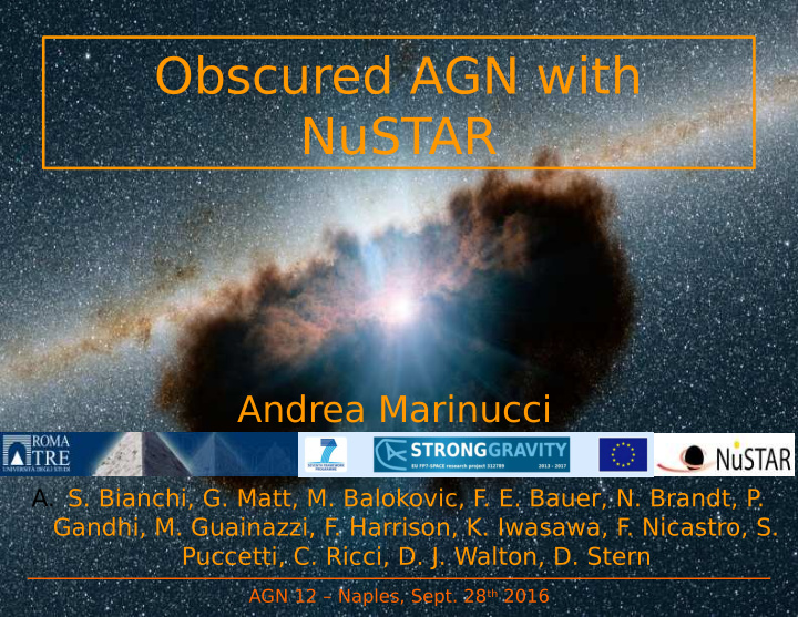 obscured agn with nustar