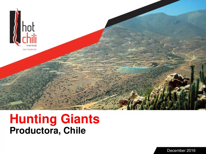 hunting giants