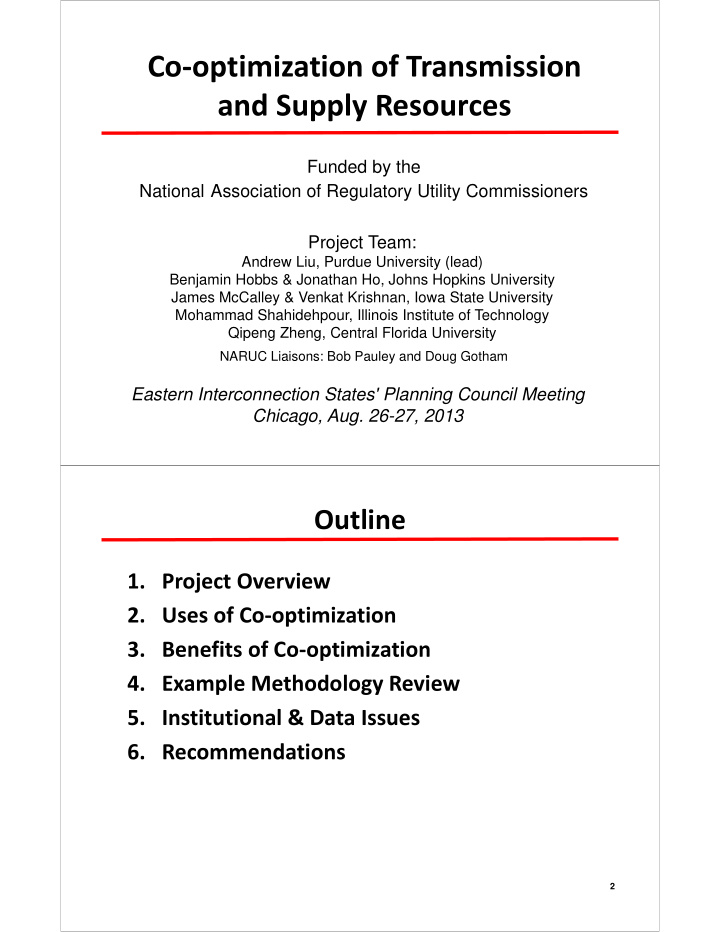 co optimization of transmission and supply resources