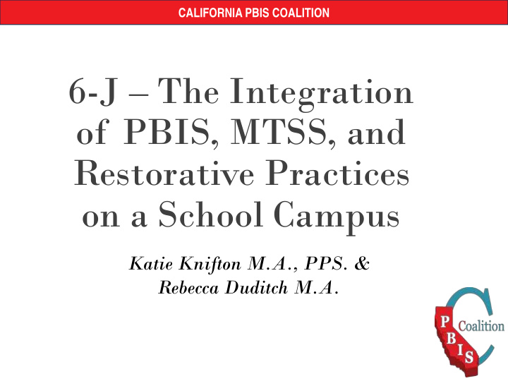 6 j the integration of pbis mtss and restorative