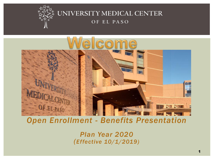 open enrollment benefits presentation
