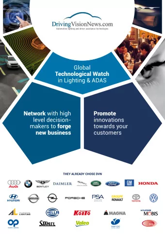 DrivingVisionNews.com  Automotive lighting and driver assistance technologies Global Technological