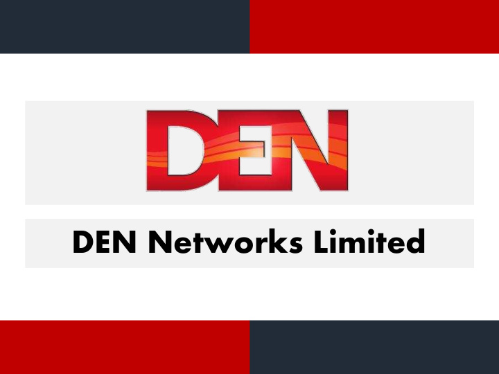 den networks limited disclaimer