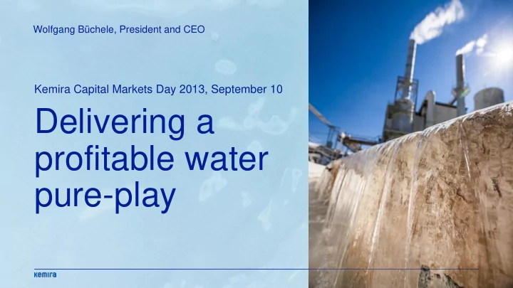 profitable water
