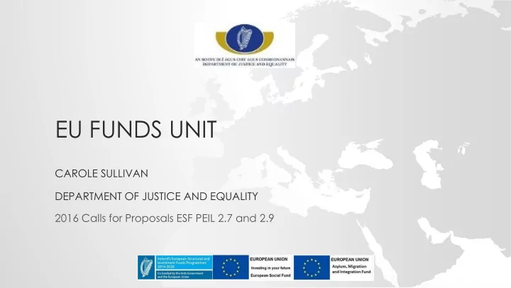 eu funds unit